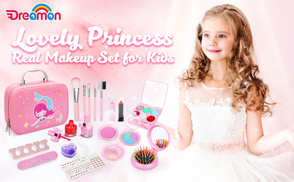 Dreamon-Kids-Makeup-Kit-for-Girls-Real-Make-Up-for-Kids-Washable-with-Cosmetics-Bag-Princess-Toys-Ha-B09JZCJD9K